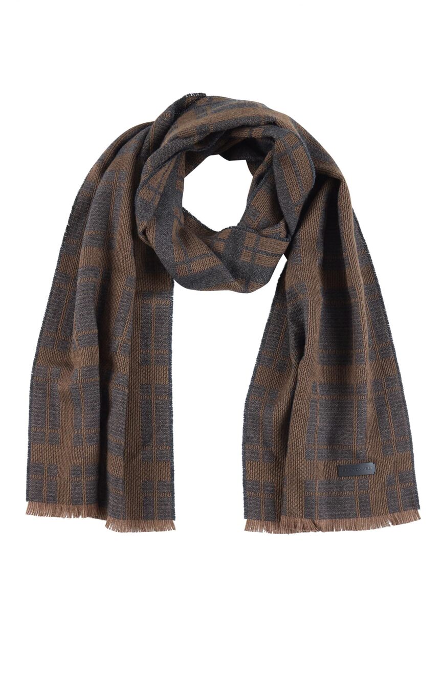 7555 ’s Mid-Weight Silk Cashmere Scarf – Soft Luxury Winter Scarves